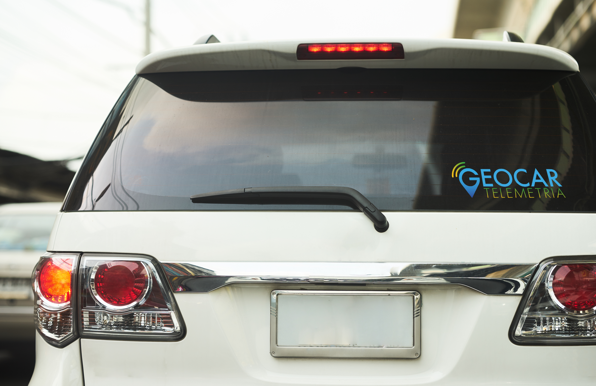 Veículo com sistema Geocar Telemetria instalado